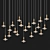 Etoile Chandelier: Elegant Italian Design 3D model small image 1