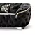 Luxurious Lupino Black Velvet Sofa 3D model small image 2