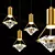 Glamorous Crystal Pendant 3D model small image 1