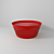 Practical Plastic Fruit Bowl 3D model small image 1