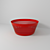 Practical Plastic Fruit Bowl 3D model small image 2