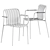 Sophisticate Outdoors: Trocadero Armchair 3D model small image 2