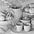 Charming Kitchen Decor Set: Pears and Tea 3D model small image 7