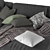 Modern Rivera Sectional Sofa 3D model small image 4