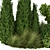305 Outdoor Plant Collection: Trees, Grass, Bush 3D model small image 3