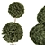 Elegant Topiary Set 65 - Perfect for Greenery Bliss 3D model small image 3