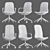 Elevate Your Workspace with IKEA LONGFJELLL Chair 3D model small image 2