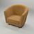 Sleek Modern Arm Chair 3D model small image 6