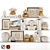 Elegant Home Décor Set 3D model small image 1