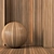 Seamless Wood Plank Texture 4K 3D model small image 1