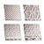 Embossed Glass Texture Set 3D model small image 2