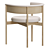 Sleek N-SC01 Chair: Scandinavian Design 3D model small image 4