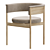 Sleek N-SC01 Chair: Scandinavian Design 3D model small image 7