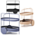 Grace Salon Trolley: Versatile, Stylish and Convenient 3D model small image 1