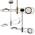 Jervis Pendant Lamp: Modern Elegance in Crystal 3D model small image 1