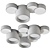 Chio Tecnico Ceiling Lamp - Sleek and Modern Illumination 3D model small image 2