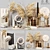 Elegant Decor Set: Detailed & High Quality 3D model small image 1