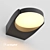 Sleek Wall Sconce with Rotating Optics 3D model small image 1