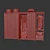 Modern IKEA IDANÄS Wardrobe Combination 3D model small image 6