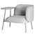 Sit Armchair: Stylish and Functional 3D model small image 3