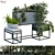 Elevate your space with Boxed Interior Plant Set 3D model small image 1