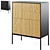 Seaford Sideboard: Sleek & Sophisticated Storage 3D model small image 1