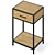 Seaford Bedside Table - Functional and Stylish 3D model small image 4