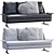 Modern Luxury Sofa by Minotti 3D model small image 1