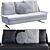 Modern Luxury Sofa by Minotti 3D model small image 3