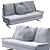 Modern Luxury Sofa by Minotti 3D model small image 6