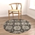 Title: Round Rugs Set - 6 Unique Designs! 3D model small image 2