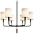 Elegant Gideon Chandelier - Exquisite Lighting 3D model small image 1