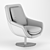 Elegant Elba Armchair: Classic Comfort and Style 3D model small image 3