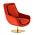 Elegant Elba Armchair: Classic Comfort and Style 3D model small image 7