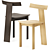 Modern Mark Chair by Linteloo: Stylish, Compact Design 3D model small image 1