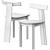 Modern Mark Chair by Linteloo: Stylish, Compact Design 3D model small image 3