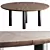 Elephant-inspired Circular Dining Table 3D model small image 1