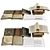 Vintage Book Set: 2015 Edition 3D model small image 3