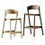 Modern Scandinavian Stool Collection 3D model small image 1