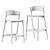 Modern Scandinavian Stool Collection 3D model small image 2