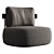 Pierre Armchairs: Irregular and Inviting 3D model small image 8