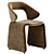 Sophisticated Costume Armchair by Artifort 3D model small image 2