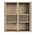 Modern Oak and Glass Wall Cabinet (CANA) by Bolia 3D model small image 2