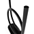 Sleek Black Vase with Artificial Gerbera: IKEA Finlemmad Smycka 3D model small image 3