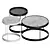 Modern Geometric Drum Coffee Table 3D model small image 6