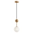 Elegant Born Pendant Light 3D model small image 1