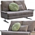 Sophisticated Spencer Sofa by Minotti 3D model small image 1