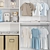 Modern Wardrobe Storage Solution 3D model small image 3