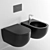 Go Clean Mini App WC: Smart and Compact Toilet 3D model small image 1