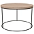 Elegant Round Coffee Table 3D model small image 1